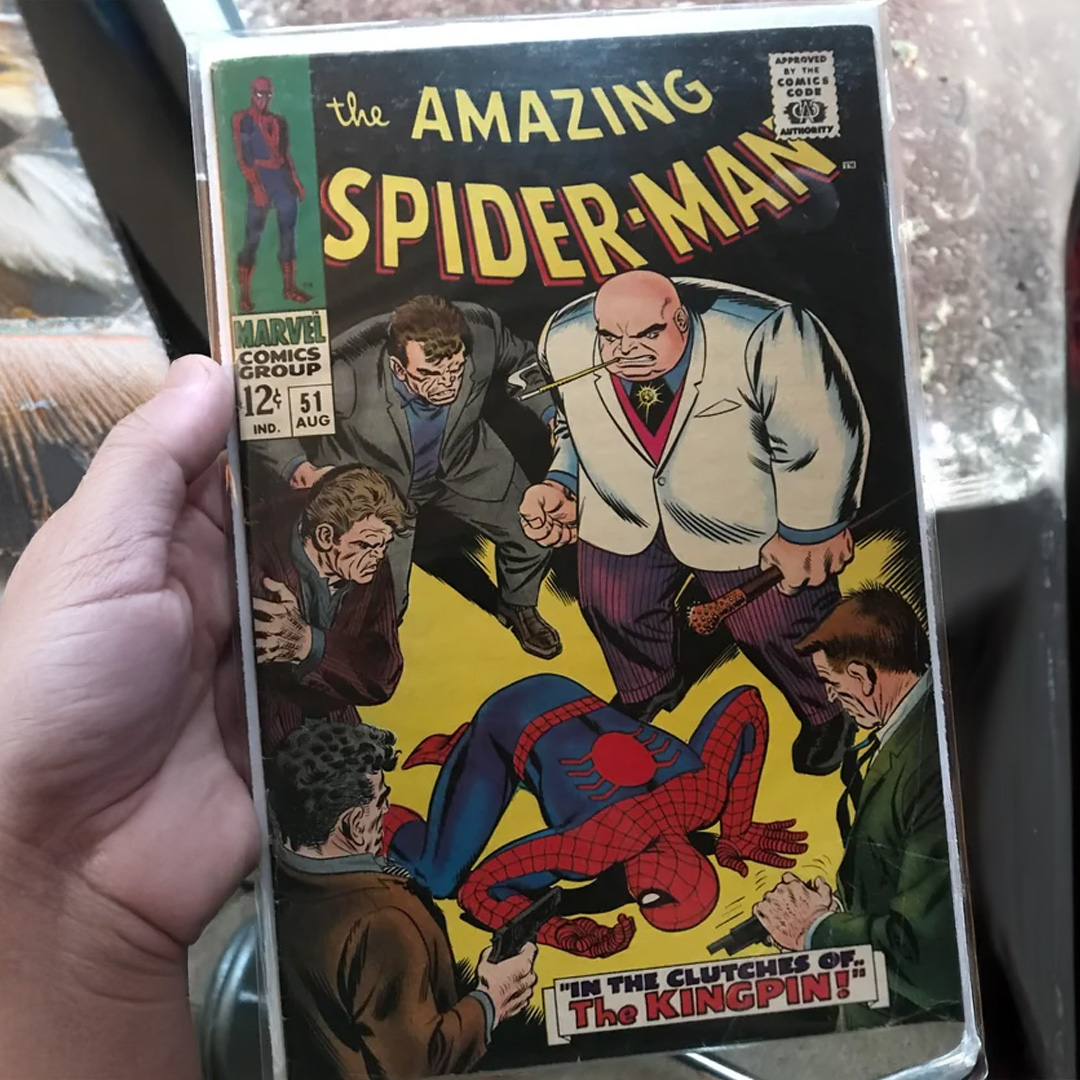 Marvel comic cover for Amazing Spider-Man #51