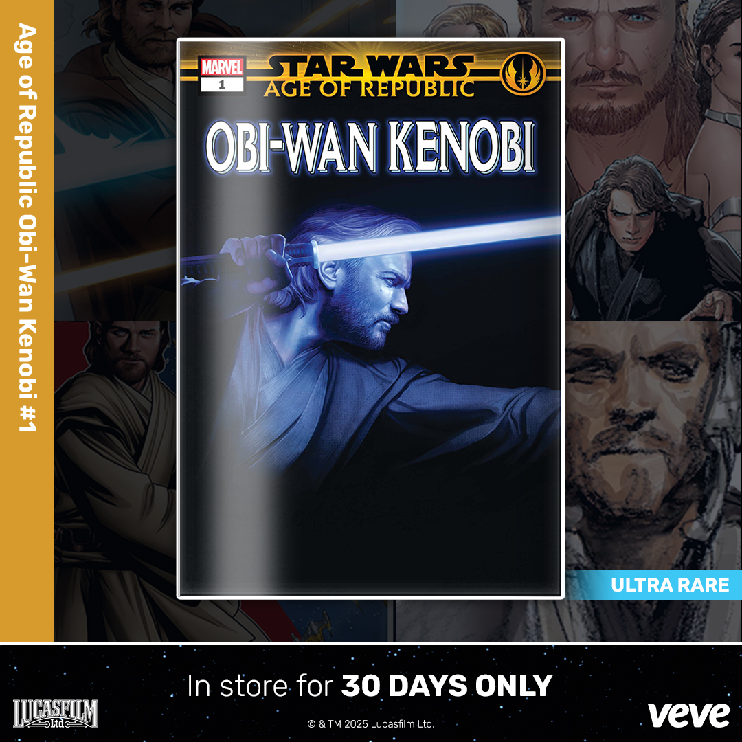 Star Wars digital comic Age of Republic Obi-Wan Kenobi #1 ultra rare variant