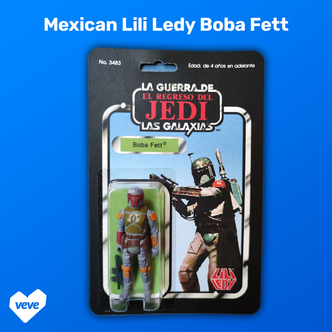  Mexican Lili Ledy Boba Fett Star Wars collectible