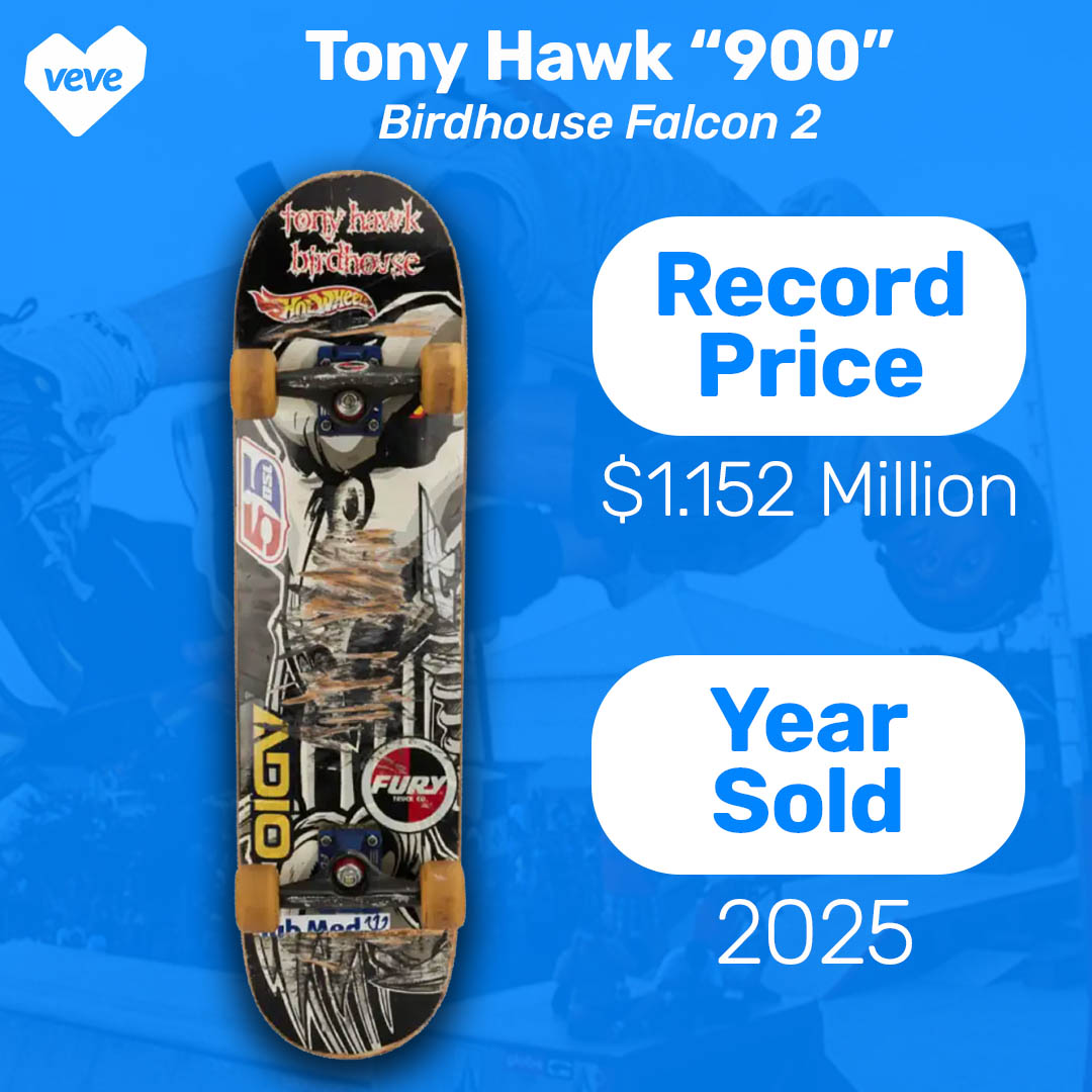 Tony Hawks record breaking 900 board