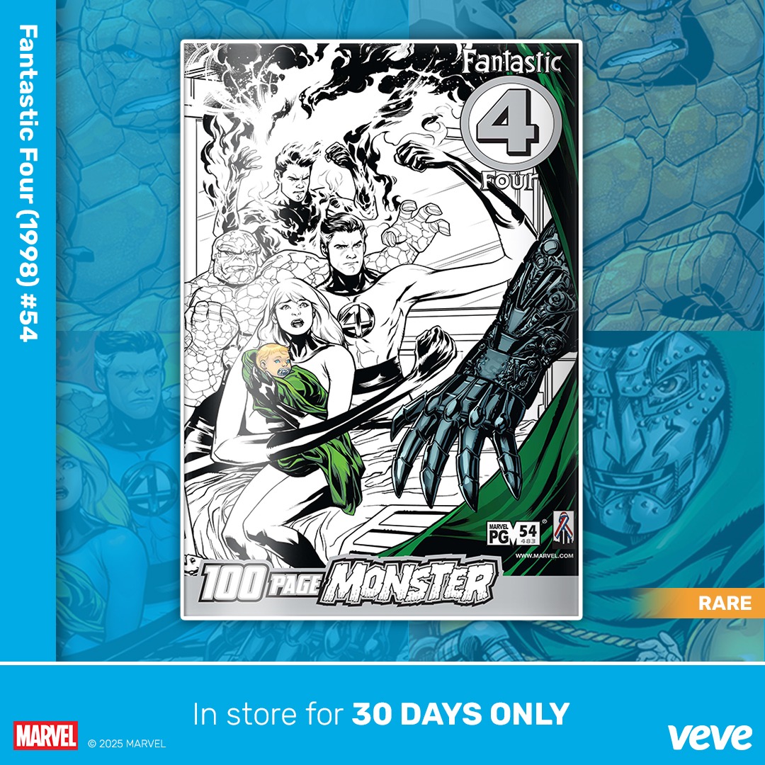 Fantastic Four 54 digital comic on VeVe rare variant