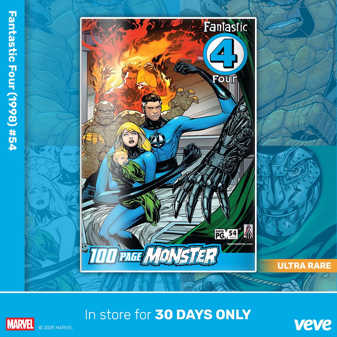 Fantastic Four 54 digital comic on VeVe ultra rare variant