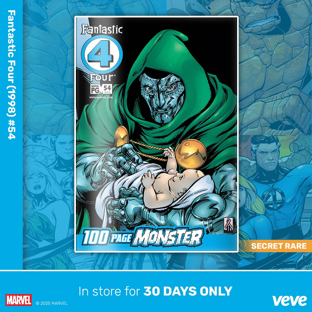 Fantastic Four 54 digital comic on VeVe secret rare variant