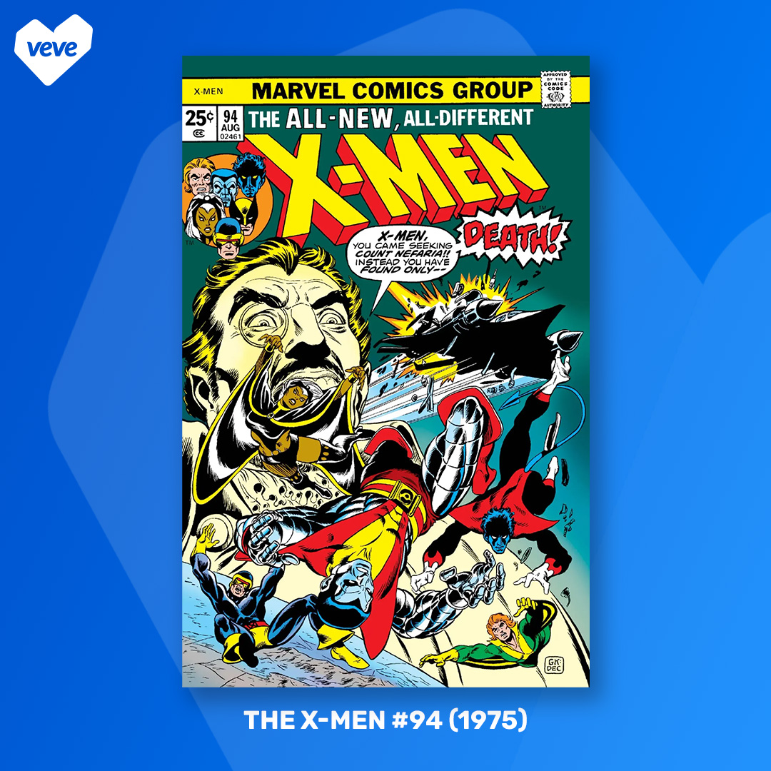 The X-Men 94 digital comic on VeVe