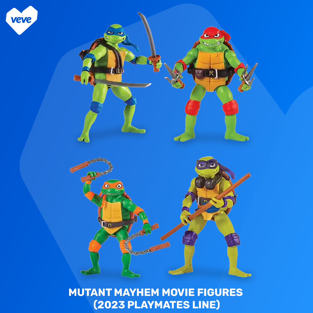 Mutant Mayhem Movie TMNT Figures