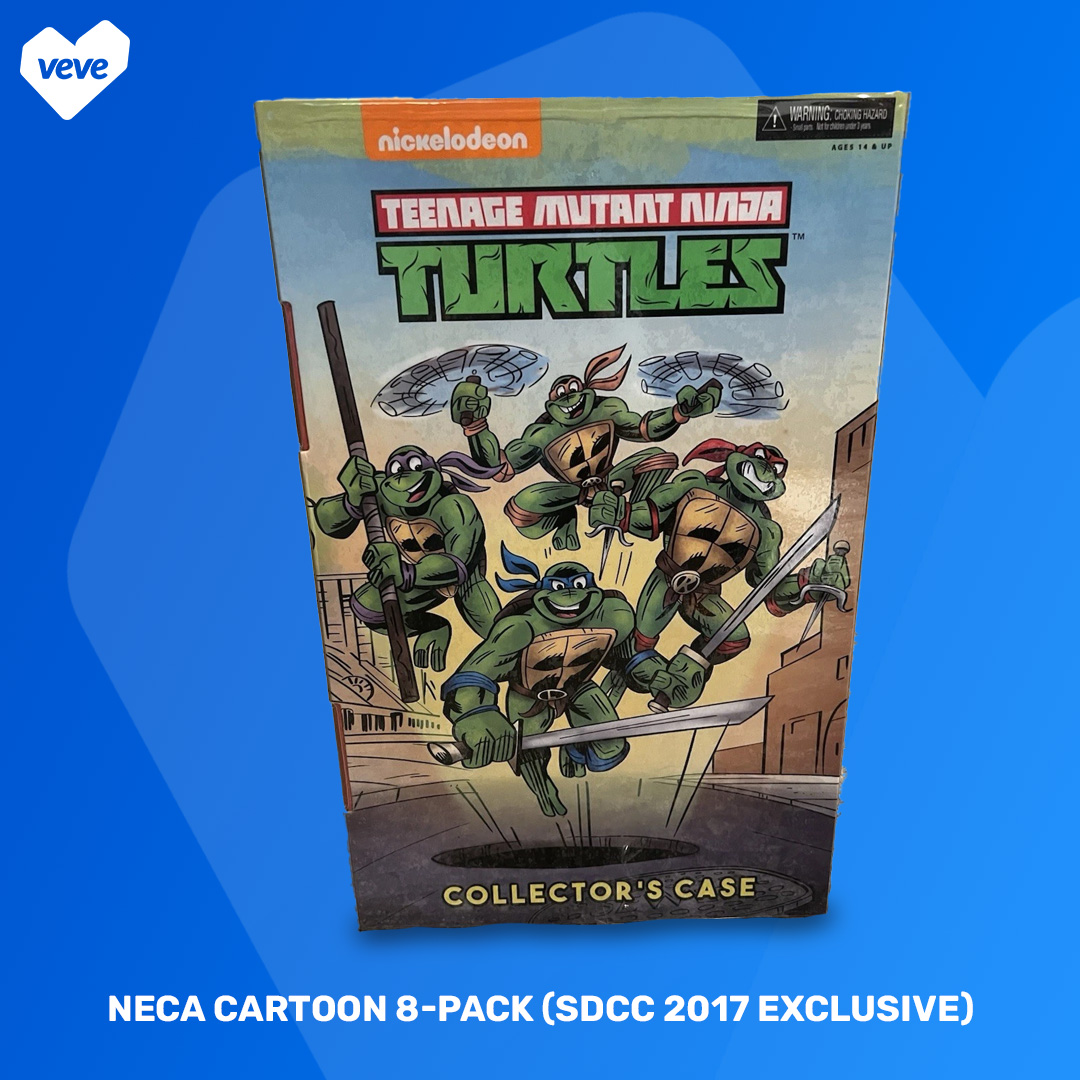 NECA Cartoon 8-Pack SDCC TMNT Collectible