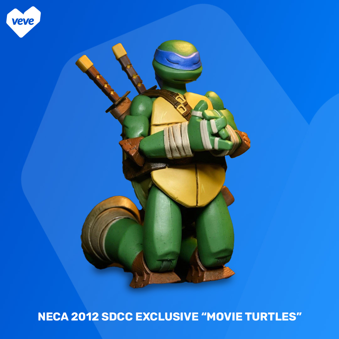 NECA 2012 SDCC Exclusive “Movie Turtles” TMNT collectible