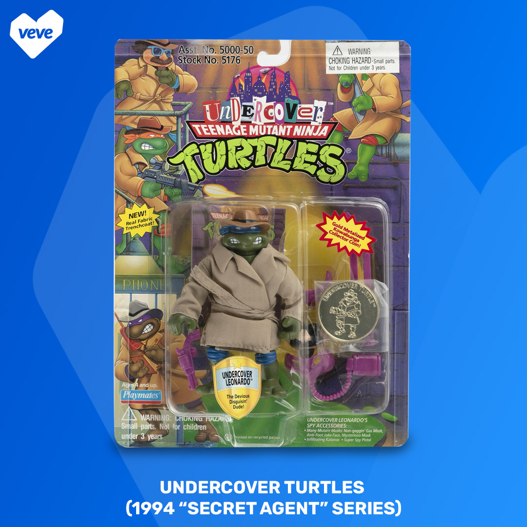 Undercover Turtles TMNT collectibles
