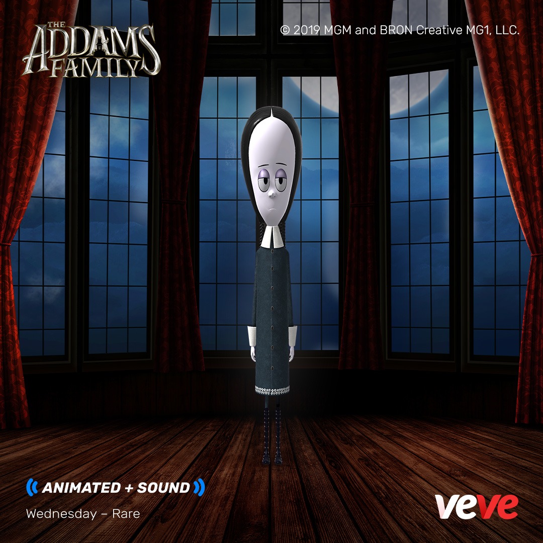 Addams family digital collectibles