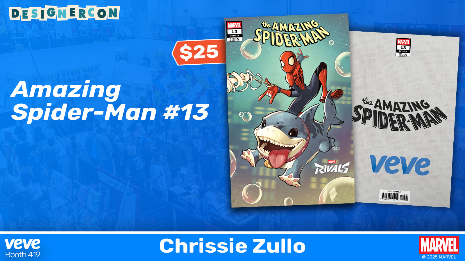 Amazing Spider-Man comic at DesignerCon 2025