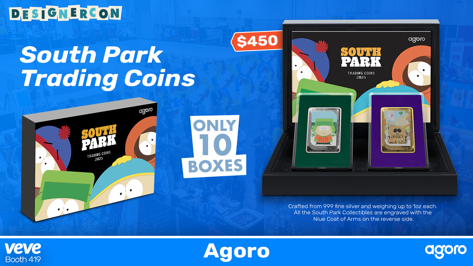 South Park collectibles at DesignerCon 2025