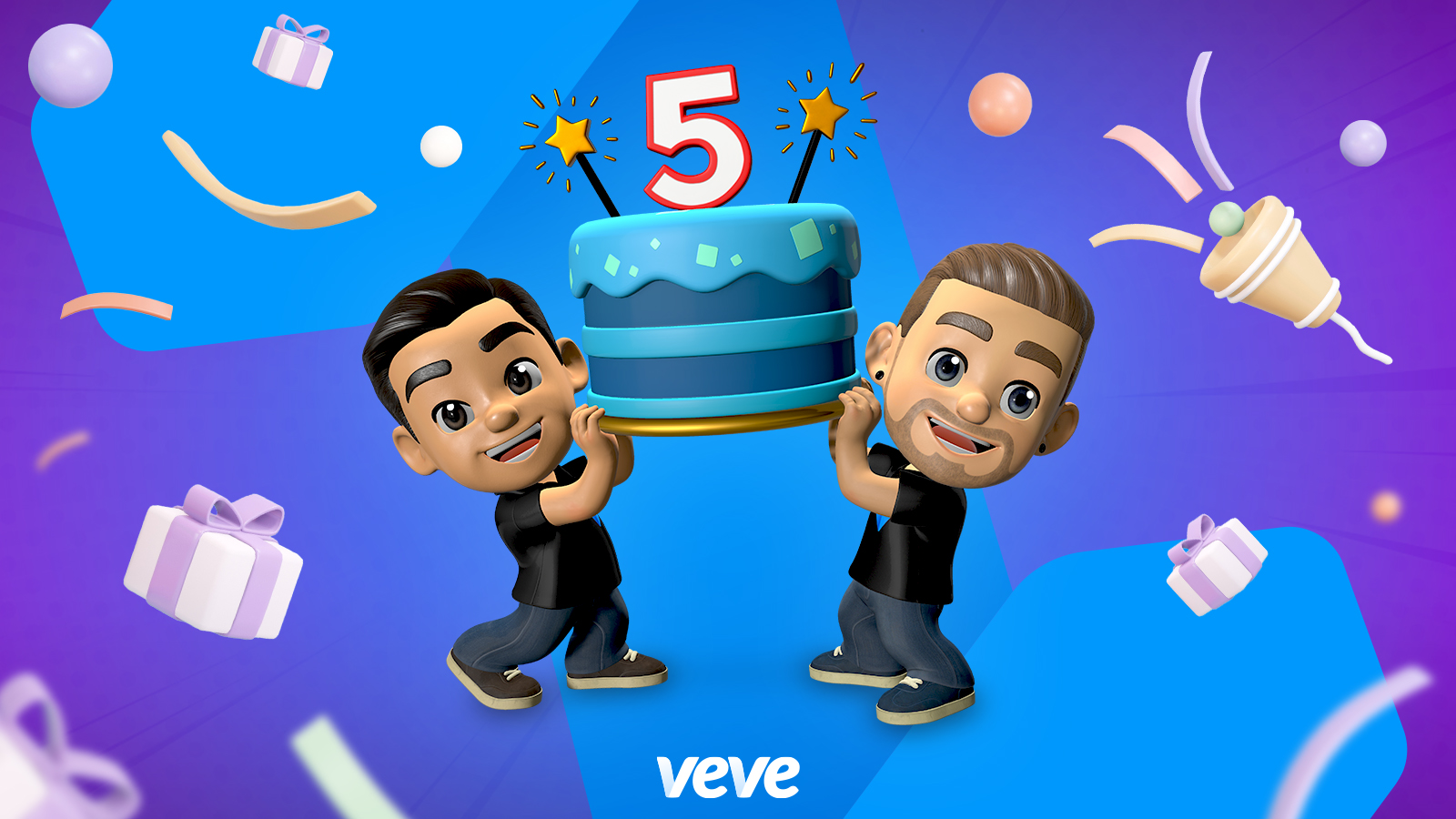 dan and david veve 5th birthday collectible