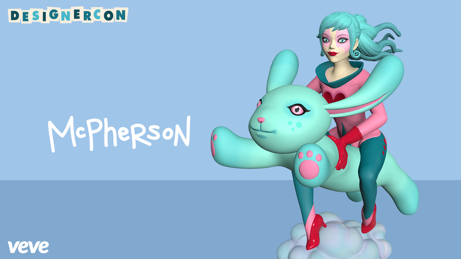 Tara McPherson digital collectible at Designercon 2025