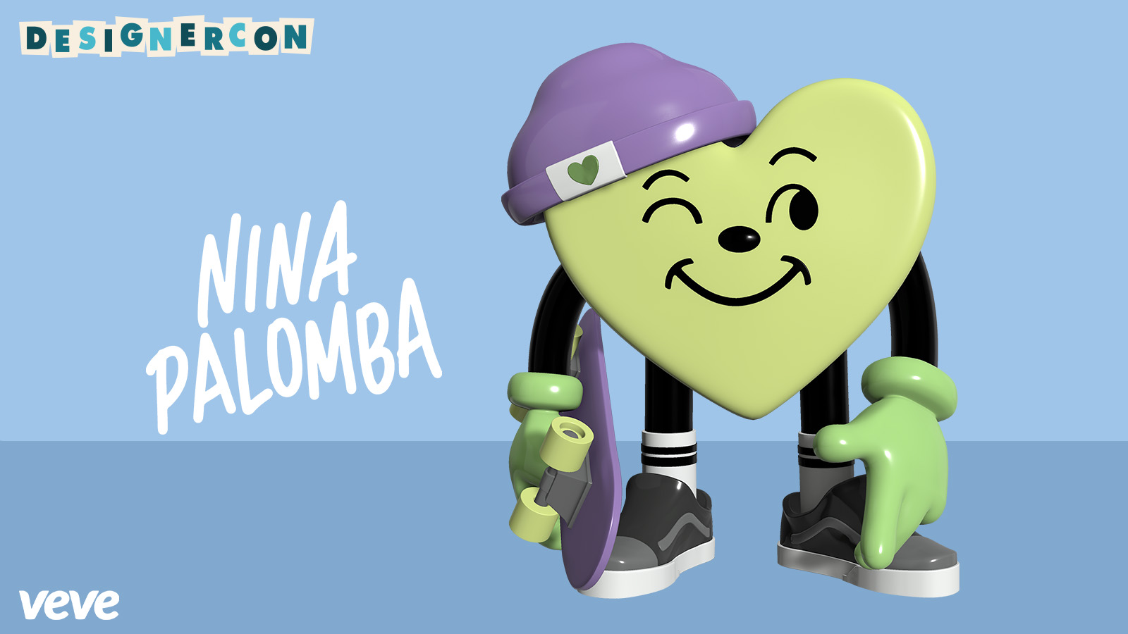 Nina Palomba digital collectible at Designercon 2025