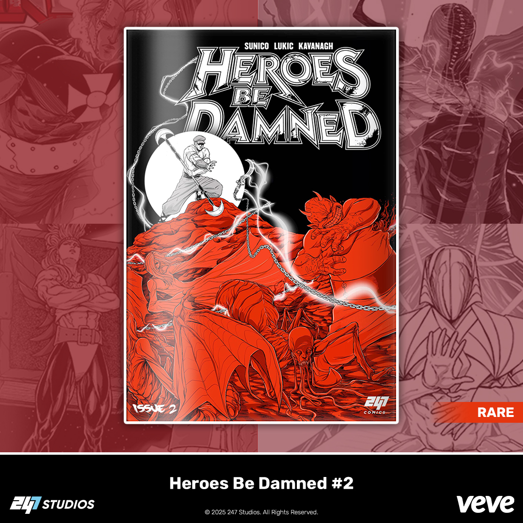New Heroes Be Damned Comic Release Date Art