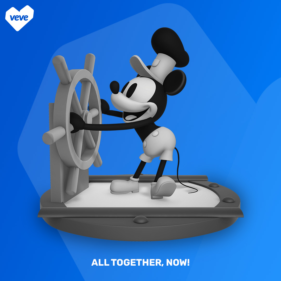 all together now mickey mouse collectible on VeVe