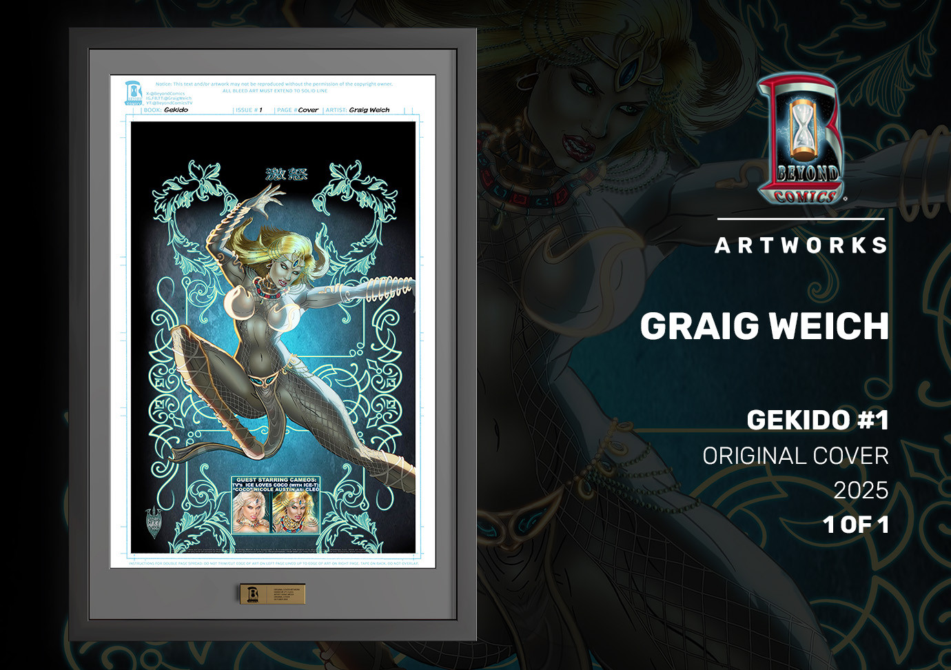 Gekido Comic Book Coco Superhero Cover Air Neos Beyond Comics Graig Weich