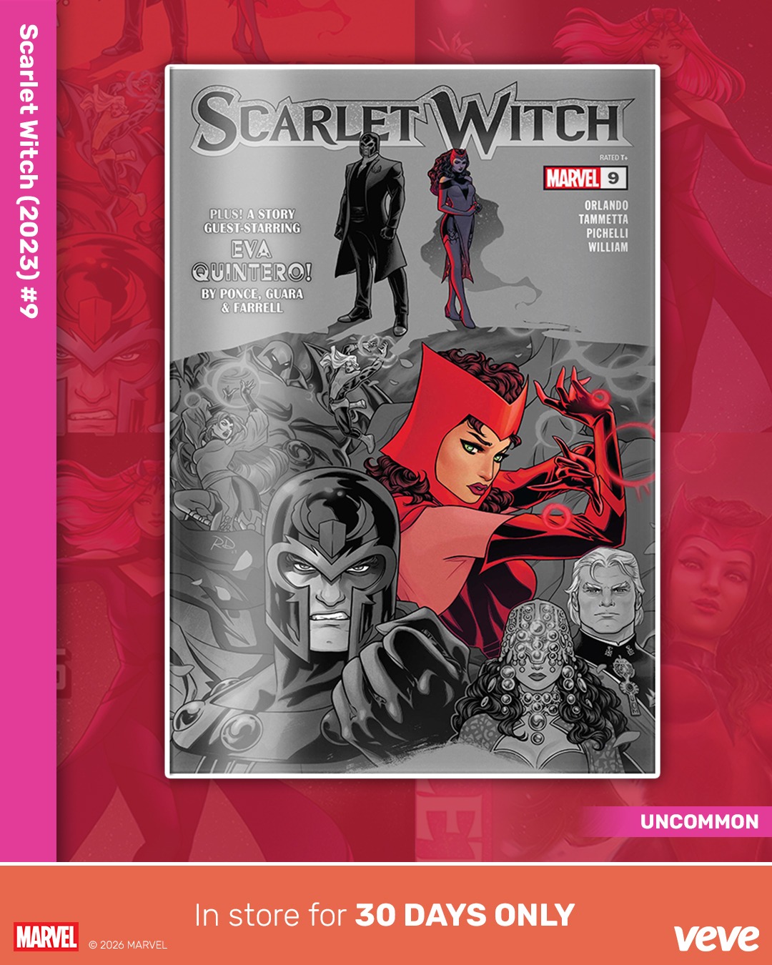 Rare Scarlet Witch Comic Covers Russell Dauterman