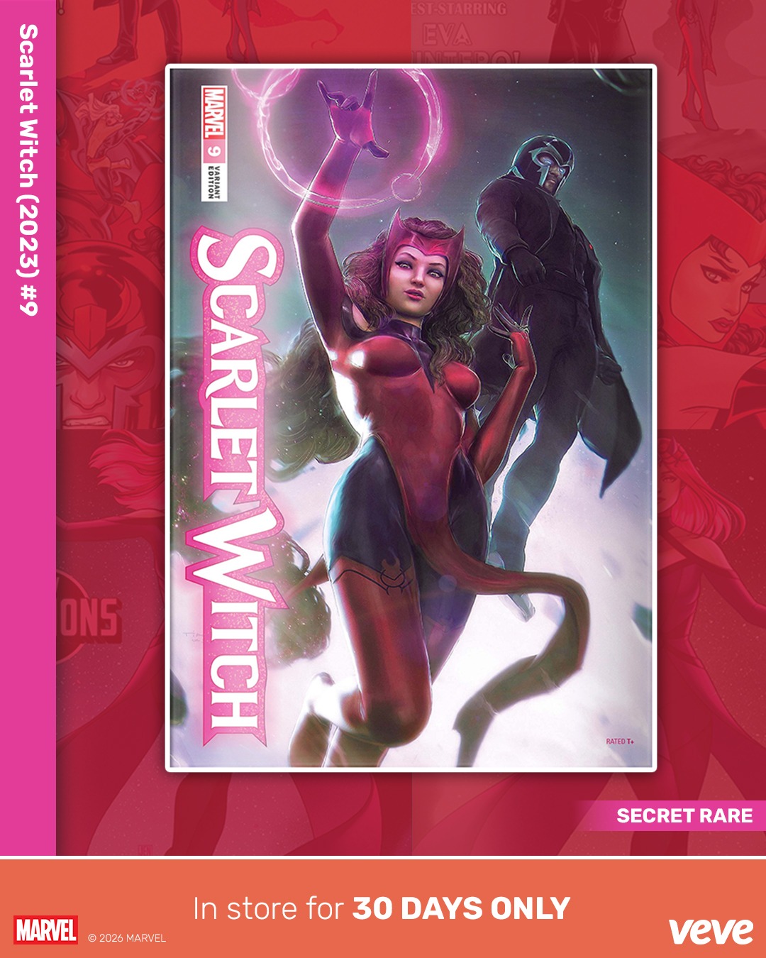 Rarest Scarlet Witch Variant Edition Comic Covers