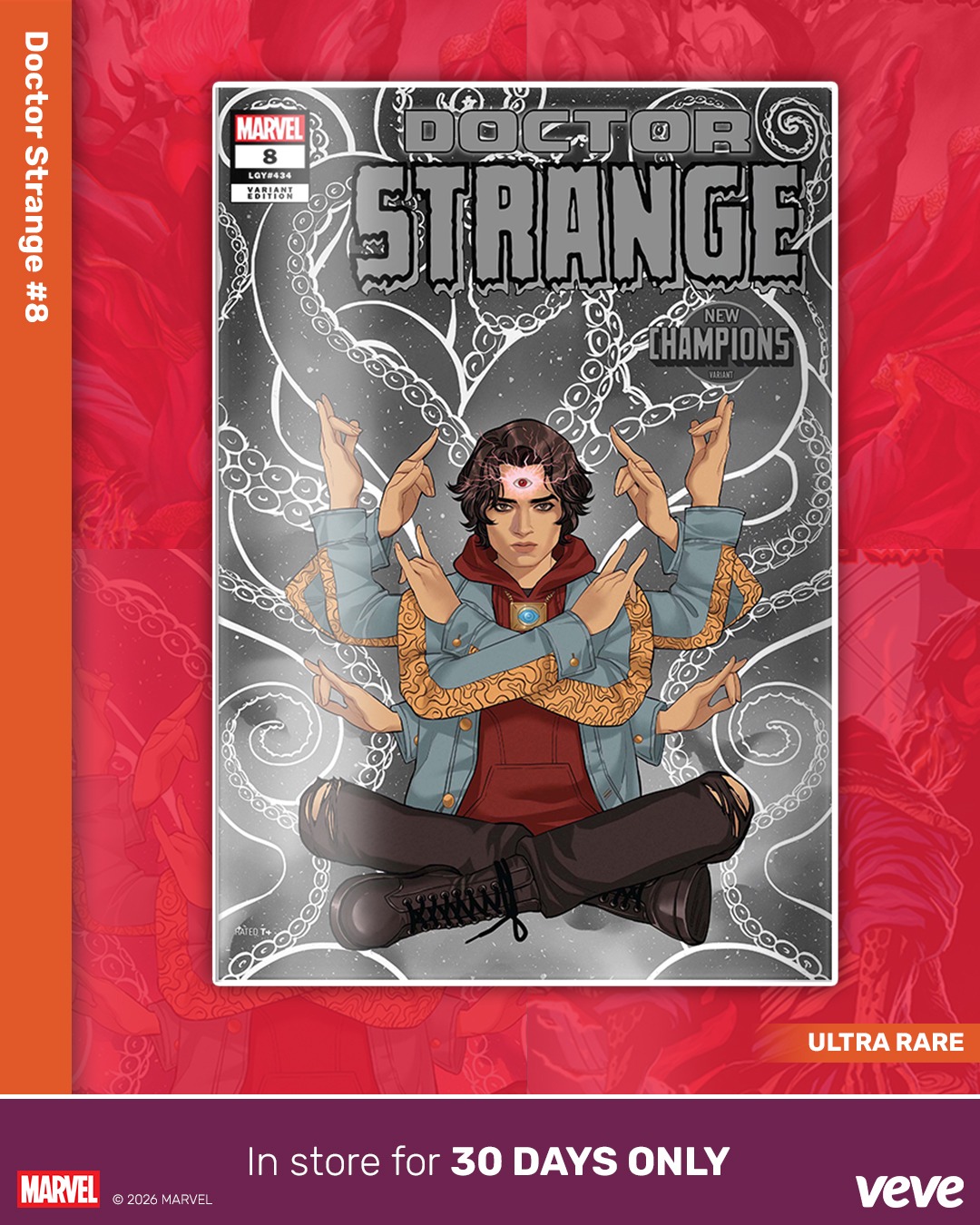 Doctor Strange (2023) #8 marvel digital comic ultra rare