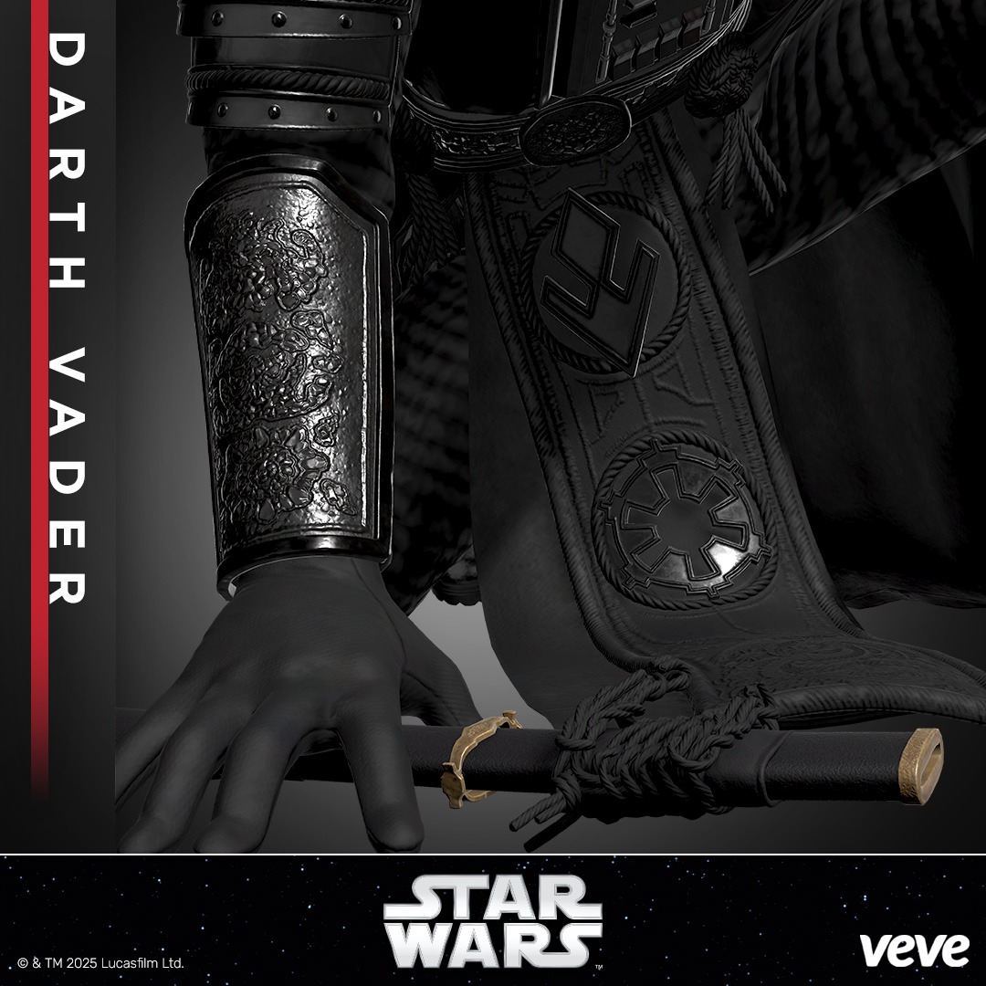 Darth Vader collectible armour on VeVe