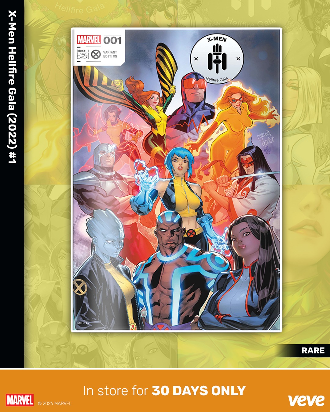 Hellfire Gala Variant Covers Comic X Men