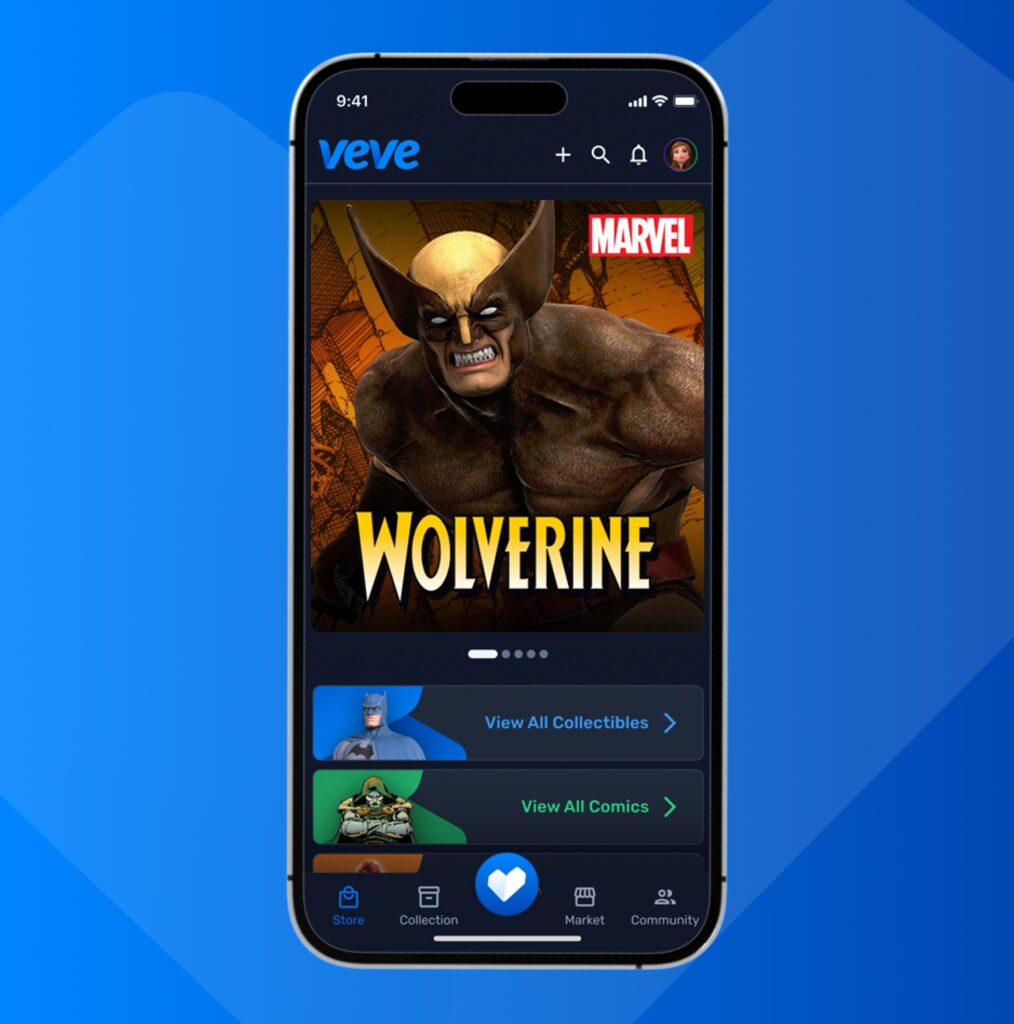 Shop on VeVe Digital collectibles