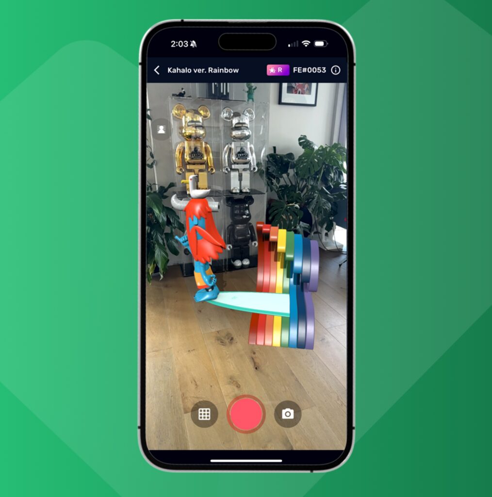 VeVe Augmented Reality AR