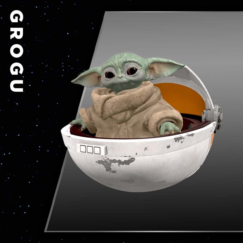 Shop Grogu collectibles and statues