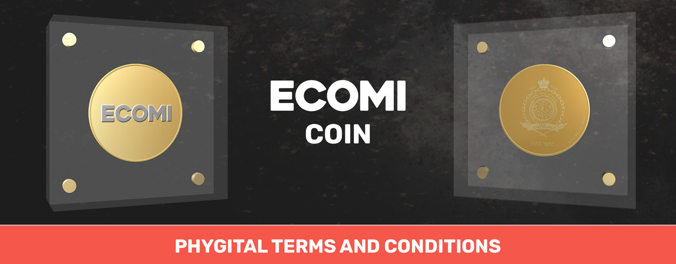 VeVe Ecomi Coin Phygital Terms