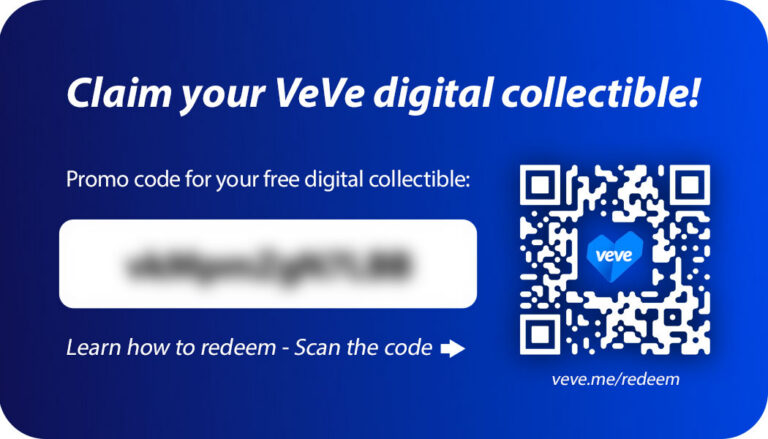 VeVe Redemption Code