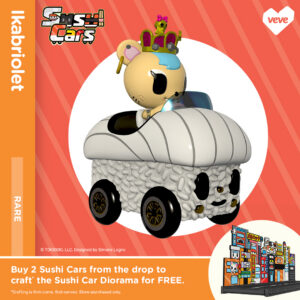 Ikabriolet tokidoki collectible