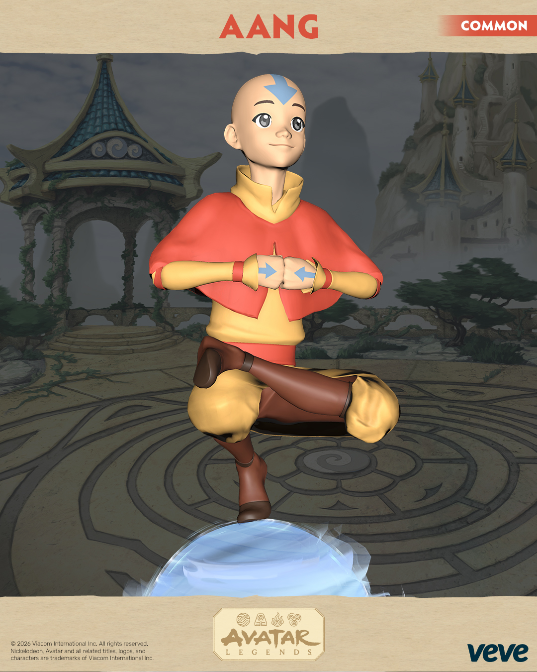 Avatar Aang Digital Collectible VeVe
