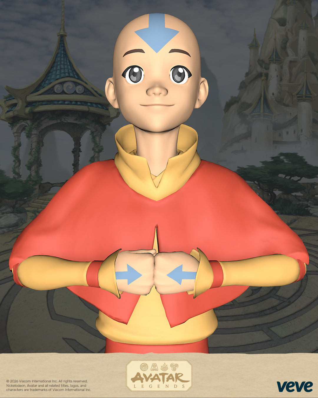 Avatar Aang Digital Collectible VeVe