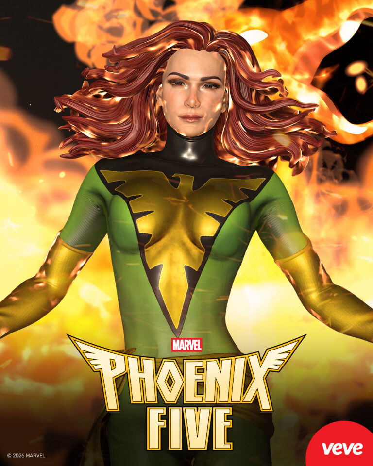Phoenix Five collectibles on VeVe