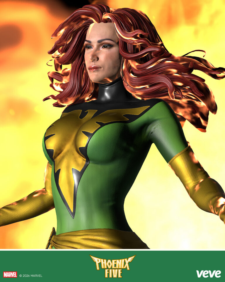 Jean Grey collectibles on VeVe