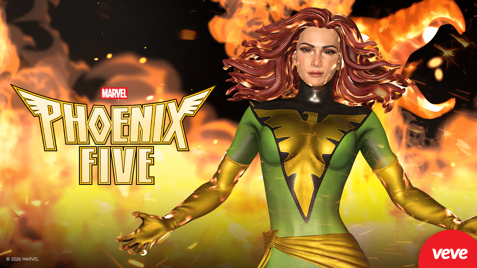 Marvel Jean Grey collectibles on VeVe