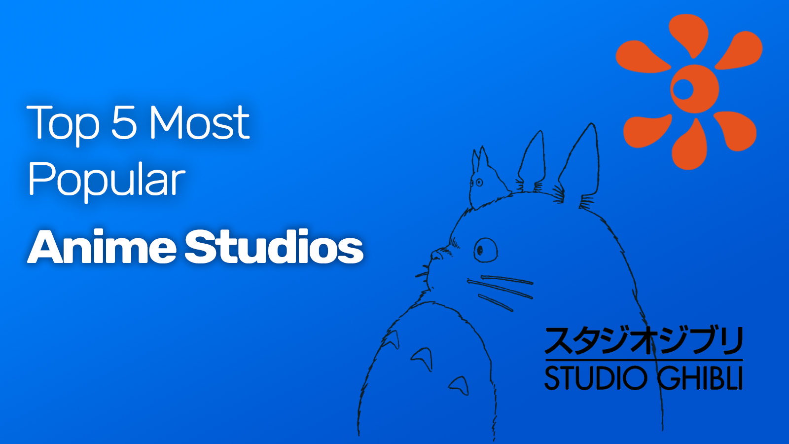 BB-Top 5 most popular anime studios
