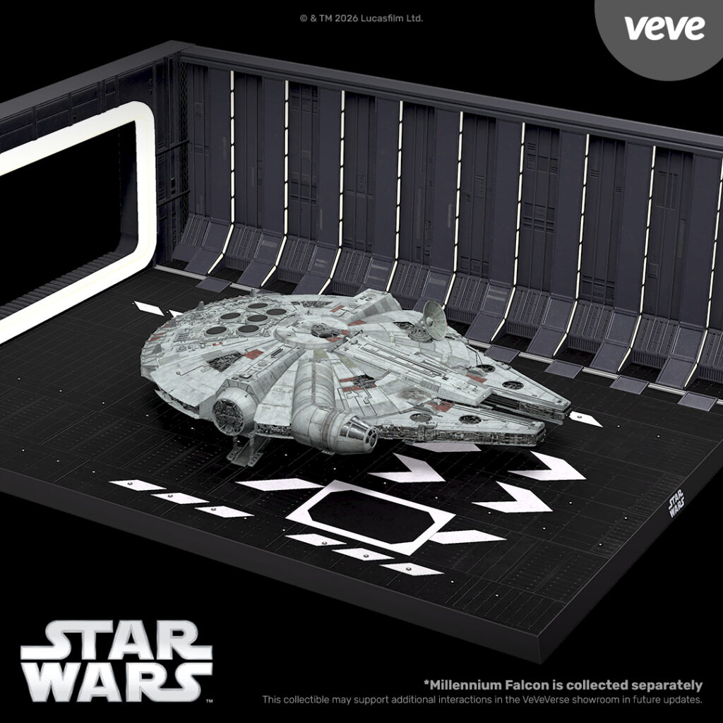 Hangar Bay with Millennium Falcon