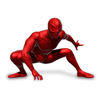 Spider-Man metallic red Marvel Collectible