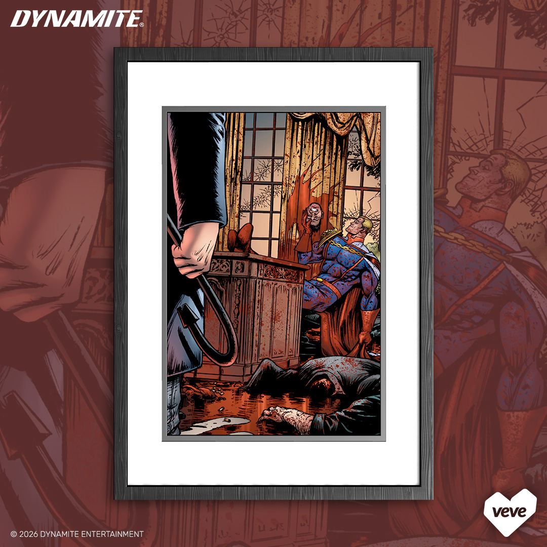 Dynamite Homelander Poster collectible