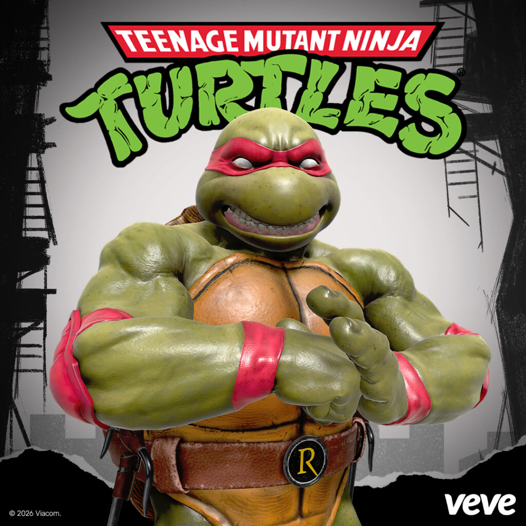 TMNT Raphael collectibles on VeVe