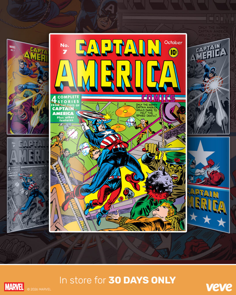 4x5 Marvel Captain America #7 digital comic
