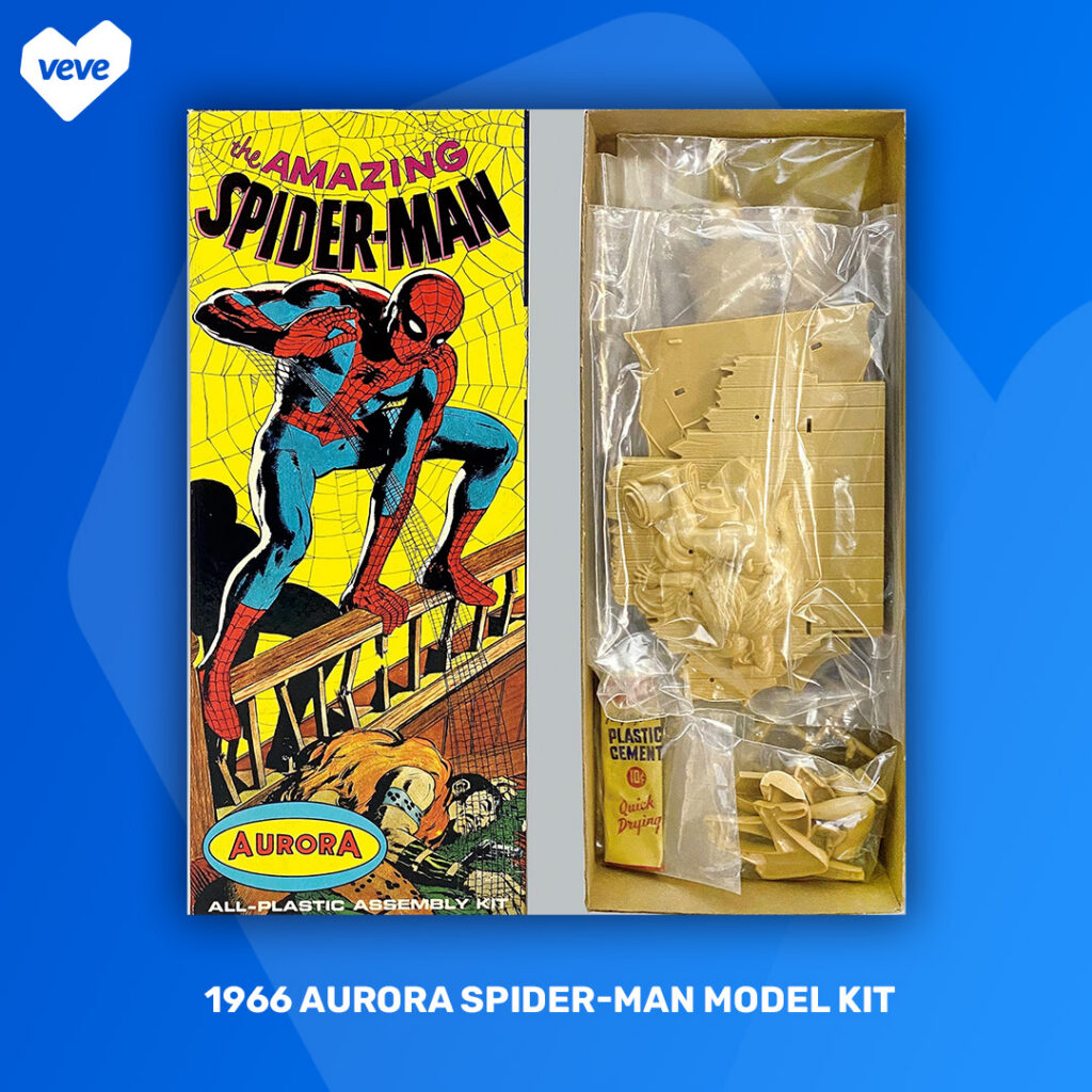 1966 Aurora Spider-Man Model Kit