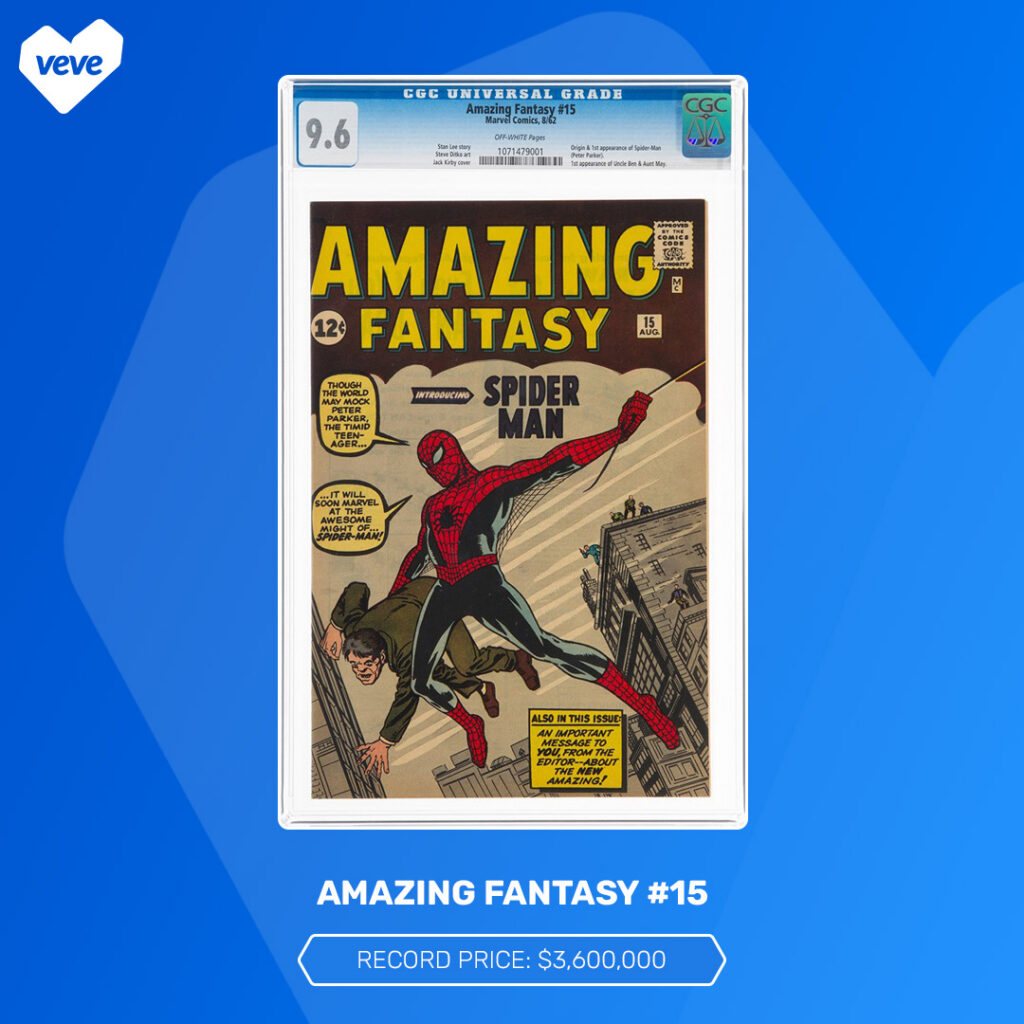 Amazing Fantasy #15 record price