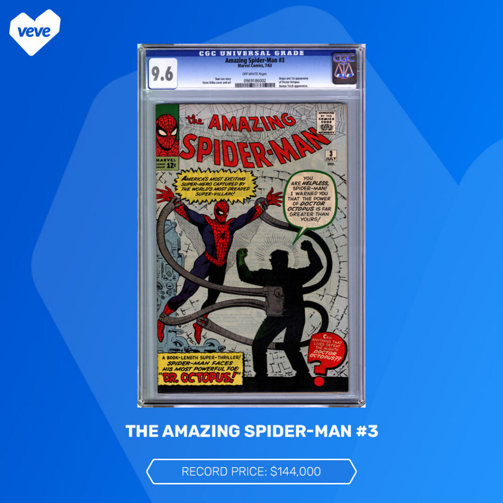 Amazing Spider-Man #3 record price