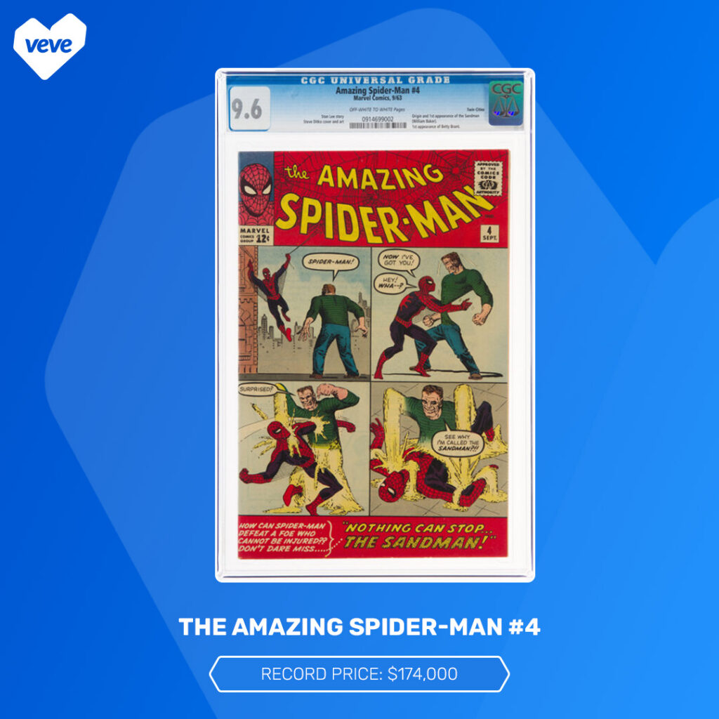 Amazing Spider-Man #4 record price