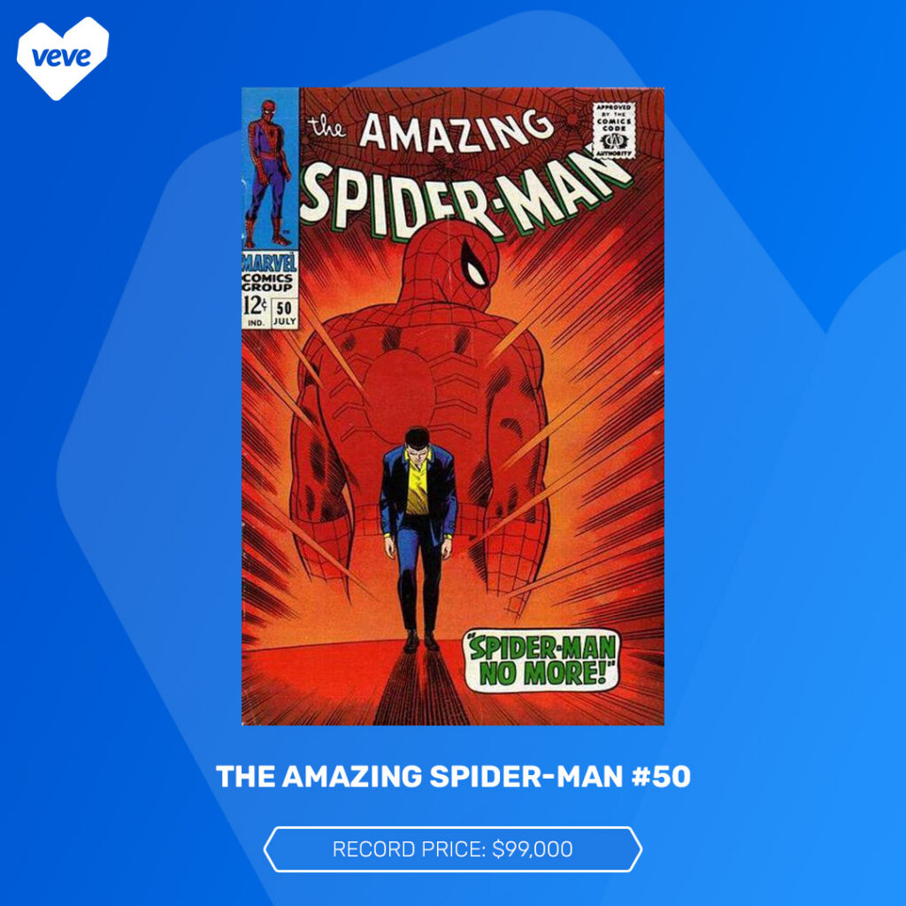 Amazing Spider-Man #50 record price
