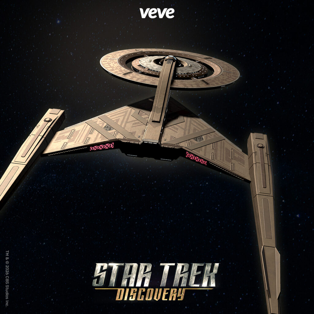 Star Trek Discovery collectible on VeVe