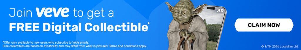 Free Collectible on VeVe featuring Star Wars